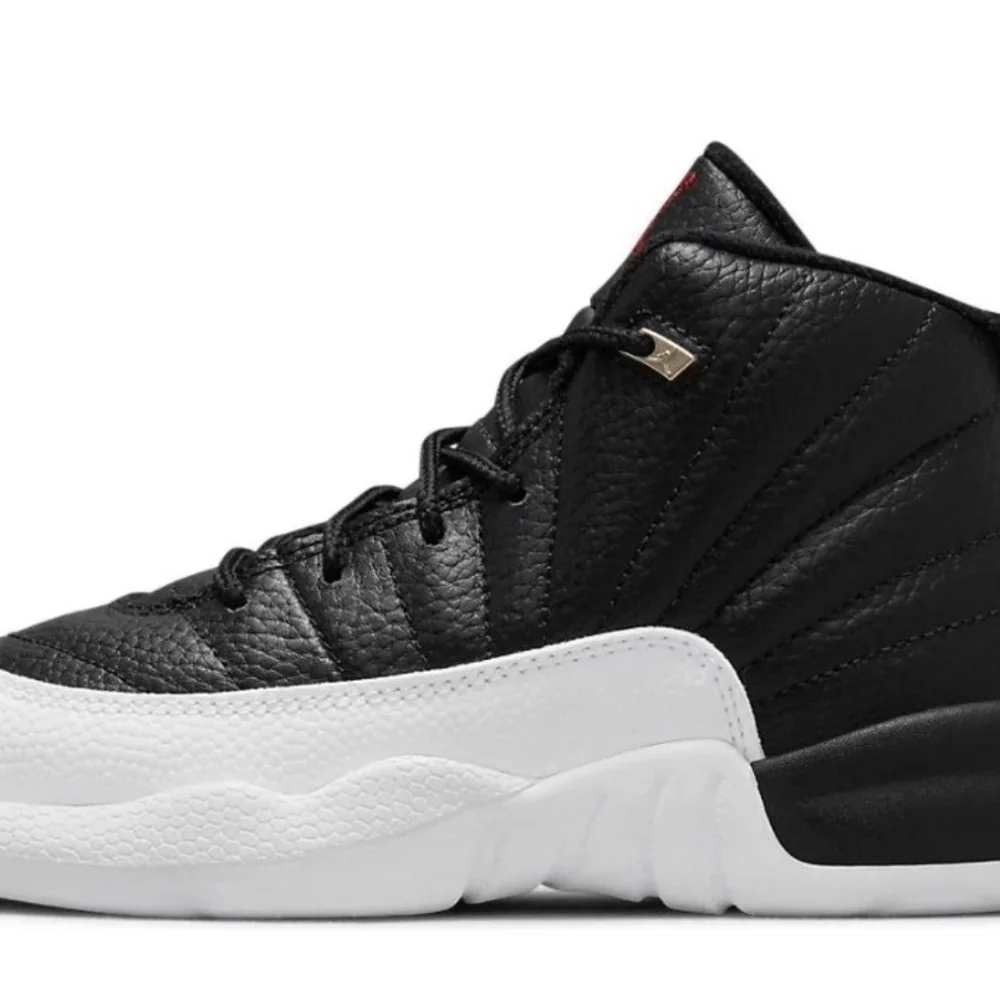 Jordan 12 Retro Playoffs Basketball/Streetwear ShoesSize 2 Youth - Picture 7 of 13